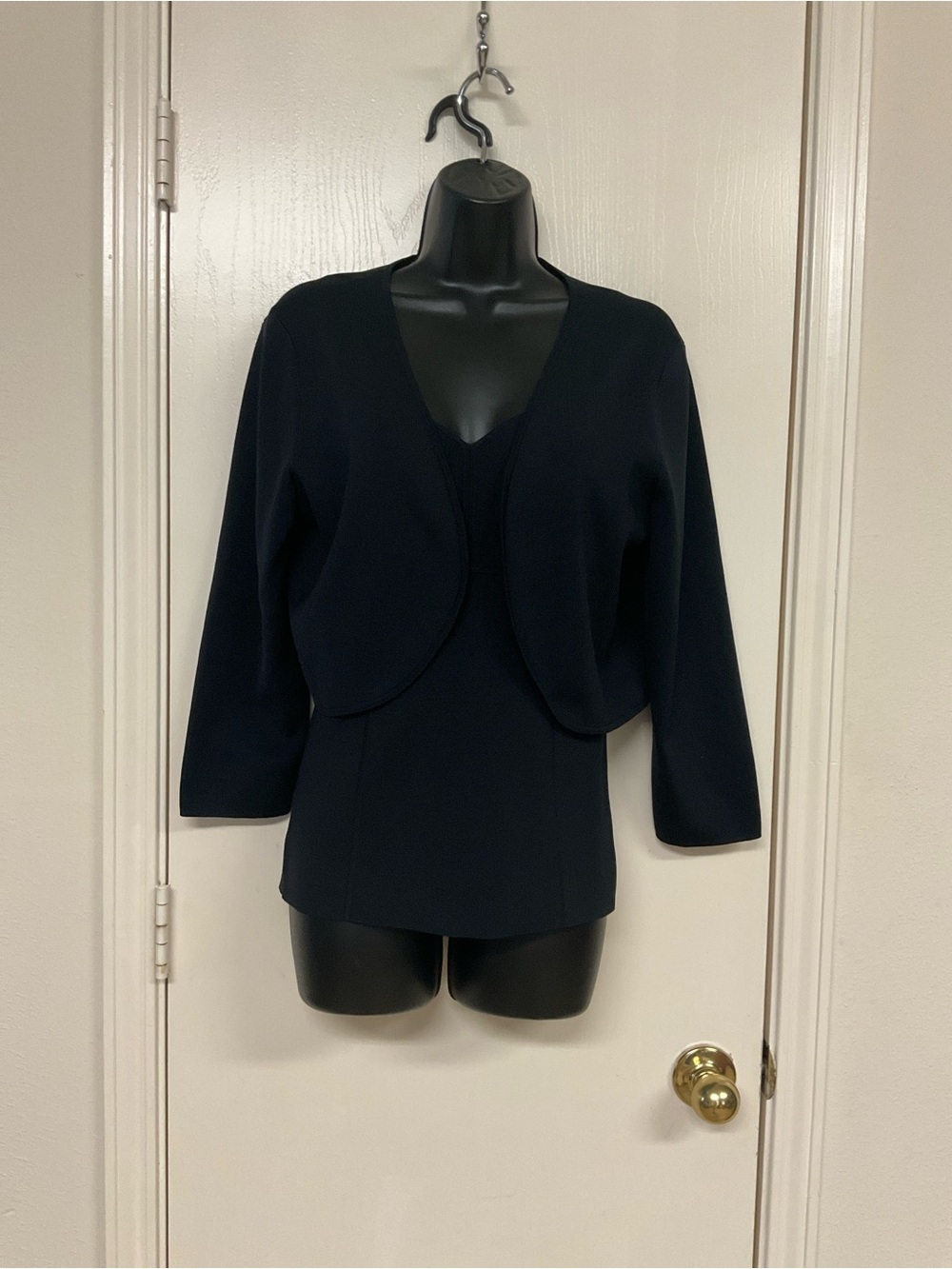 Ann Taylor Navy Two-Piece Sweater Set